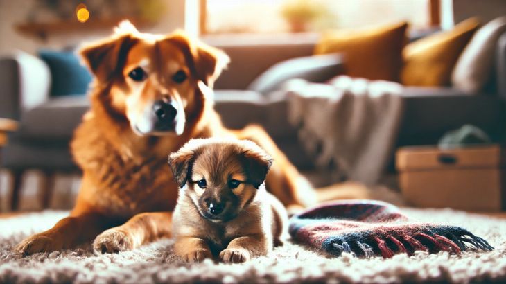 犬を2匹同時にお迎えした後の生活