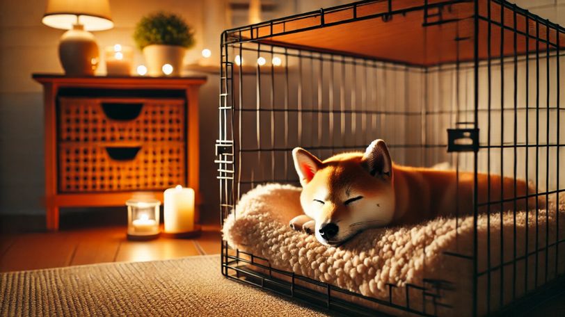 犬がクレートで寝る理由とは？