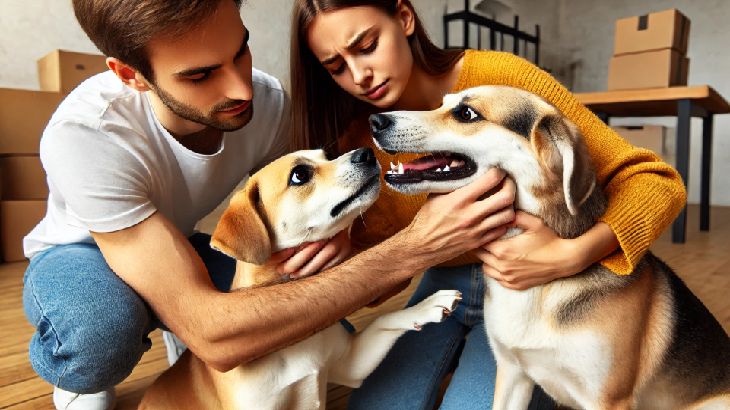 犬のじゃれあいで首を噛むときの対処法